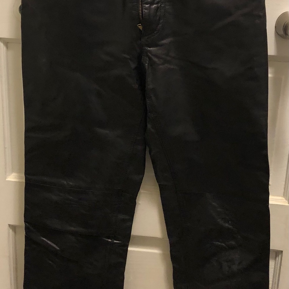 Leather pants